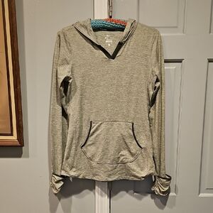 Nike Light Gray Women's Hoodie